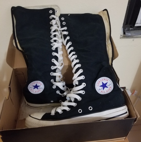 tall converse shoes